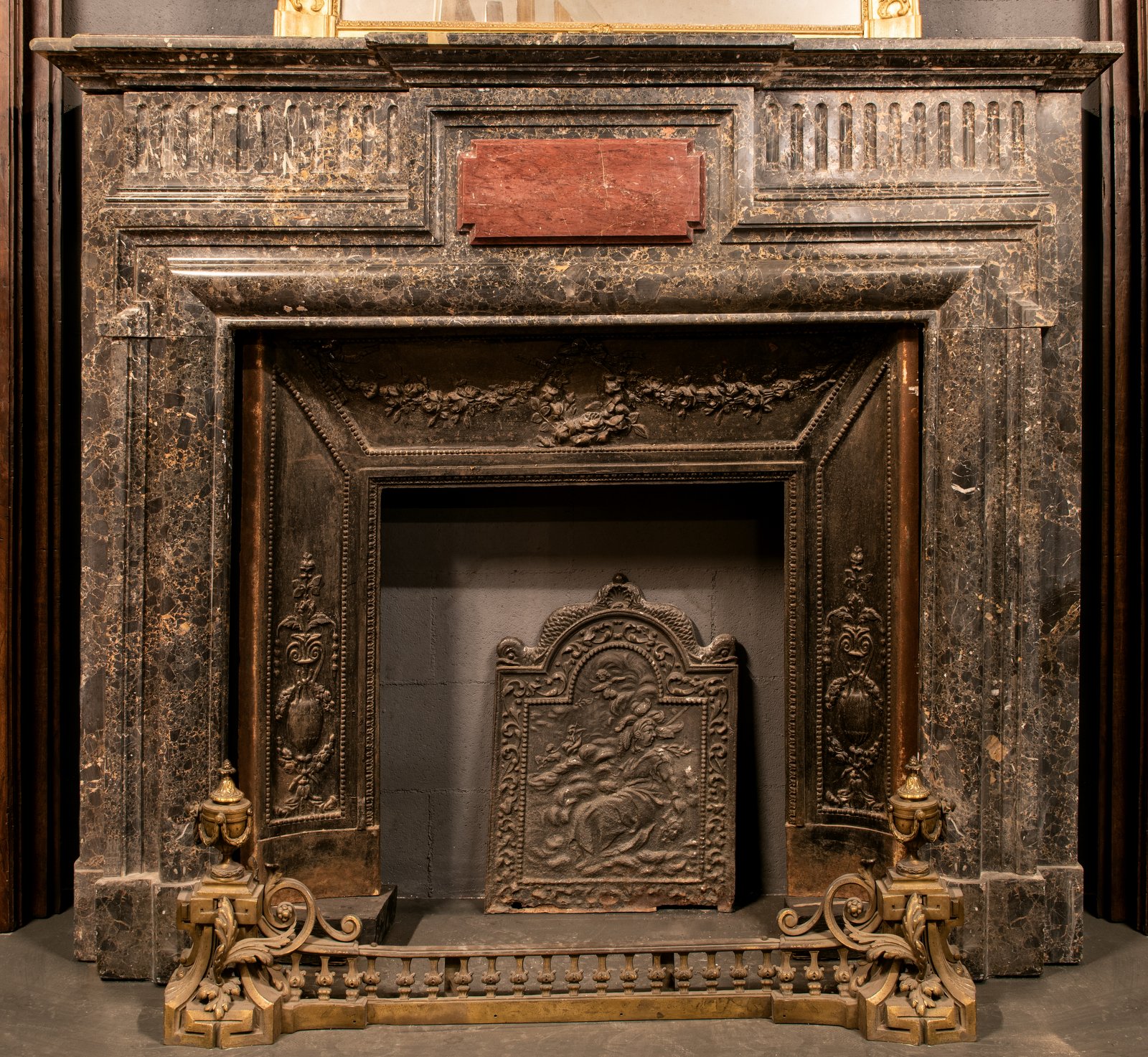 Chm535 Italian fireplace,width cm170 x h 142, depth cm35