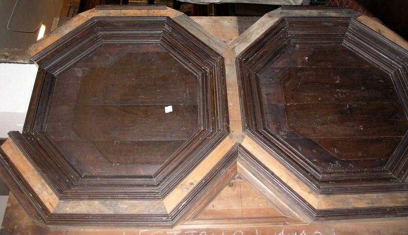 darb100 high period larch ceiling with octagonal tiles width cm 130/140 each. 