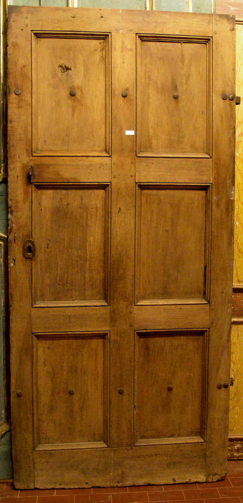 ptir301 4/5 portes similaires de noix.mes.cm 90 x 200,  époque '700 , Piémont