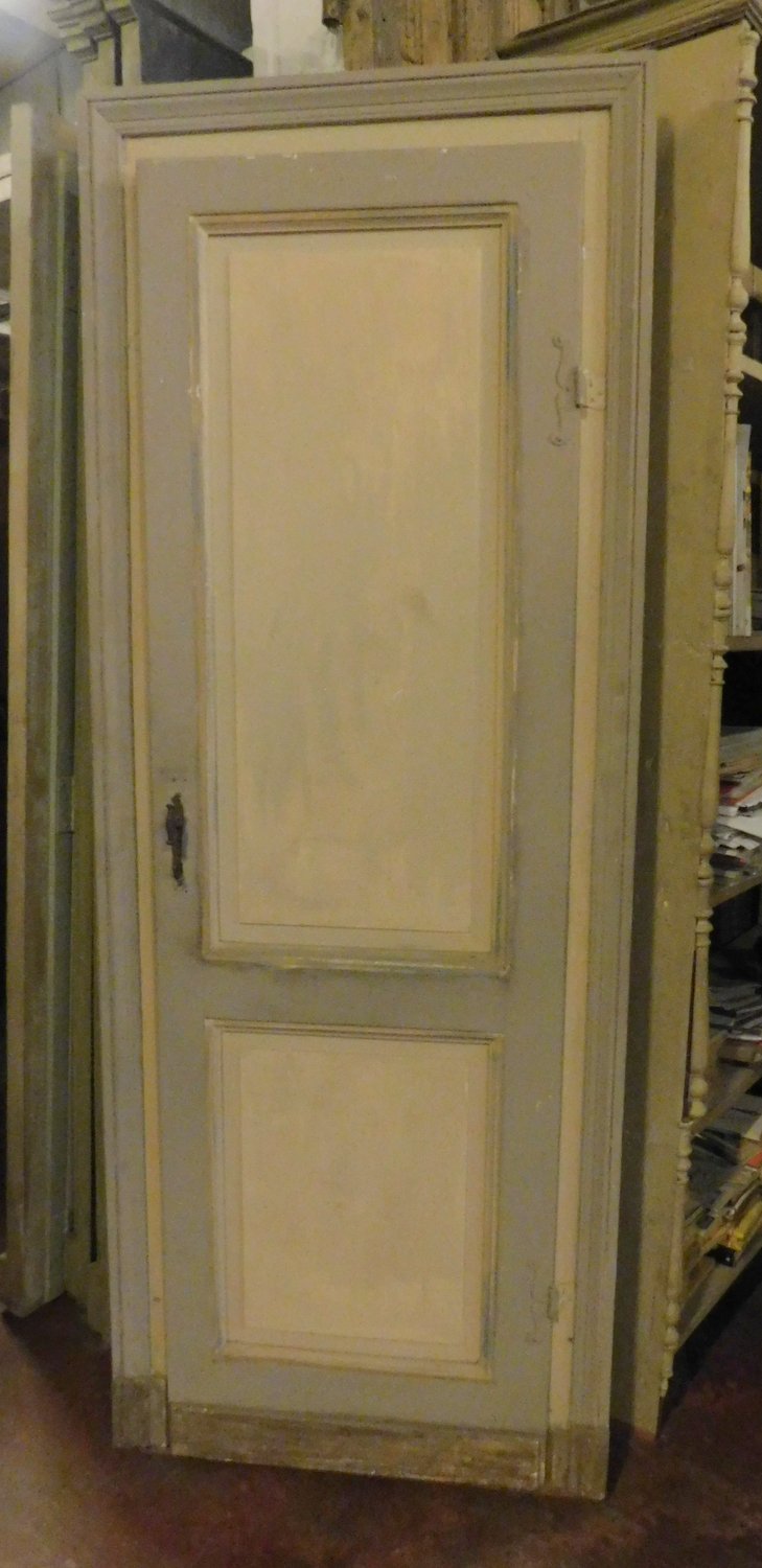 ptl486 - porta laccata semplice, mis. max. cm 83 x h 214